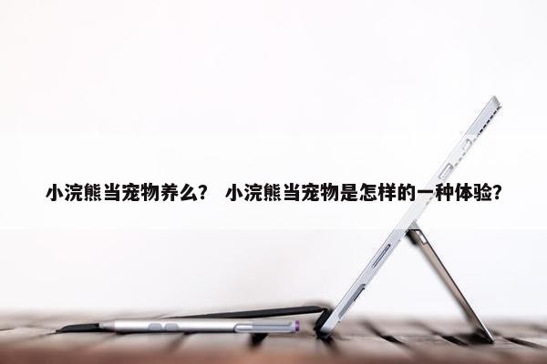 小浣熊当宠物养么？ 小浣熊当宠物是怎样的一种体验？
