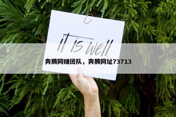 奔腾网赚团队，奔腾网址73713