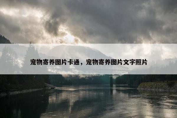 宠物寄养图片卡通，宠物寄养图片文字照片