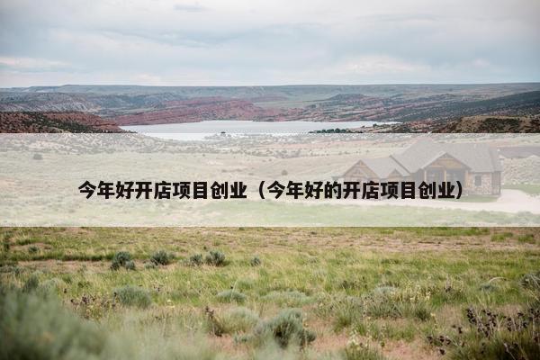 今年好开店项目创业（今年好的开店项目创业）
