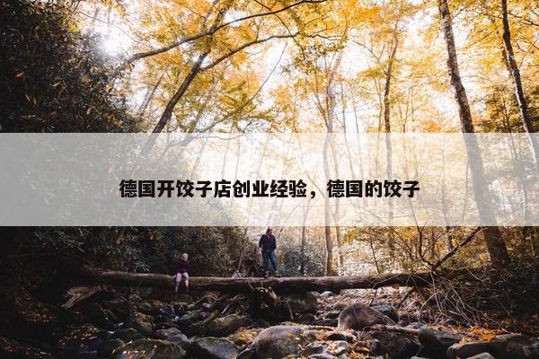 德国开饺子店创业经验，德国的饺子