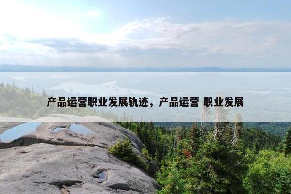 产品运营职业发展轨迹，产品运营 职业发展