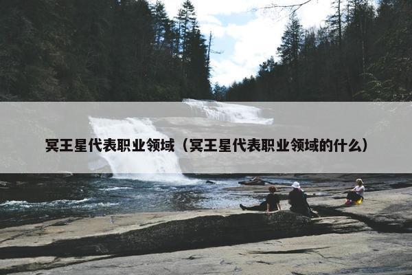 冥王星代表职业领域（冥王星代表职业领域的什么）