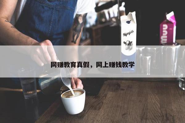 网赚教育真假，网上赚钱教学