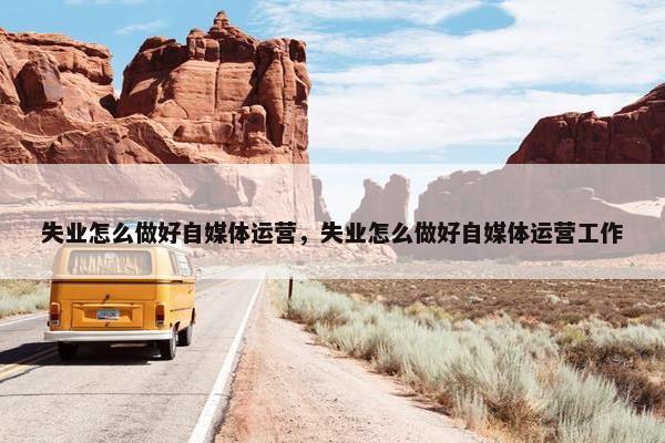 失业怎么做好自媒体运营，失业怎么做好自媒体运营工作