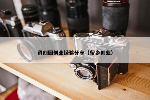 留创园创业经验分享（留乡创业）