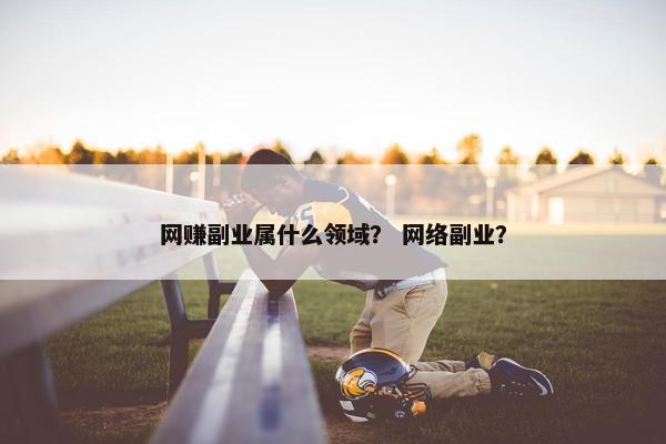 网赚副业属什么领域？ 网络副业？